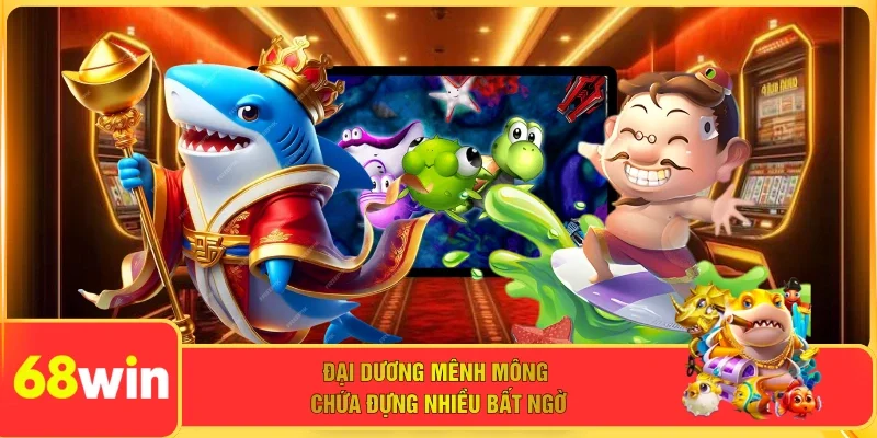 Đại dương mênh mông chứa đựng nhiều bất ngờ