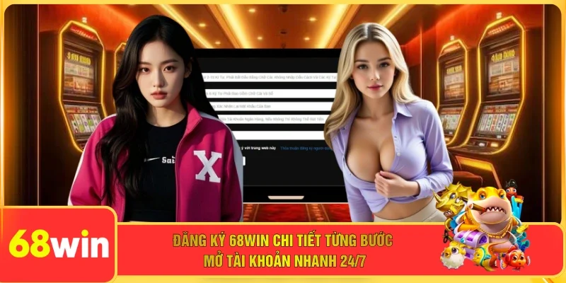 Đăng Ký 68WIN Chi Tiết Từng Bước Mở Tài Khoản Nhanh 24/7
