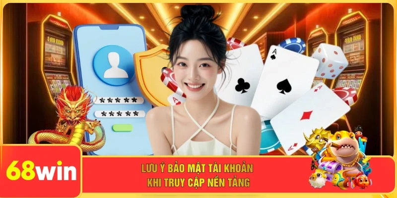 Lưu ý bảo mật tài khoản khi truy cập nền tảng